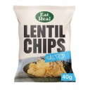 Eat Real lēcu čipsi ar jūras sāli, 40g
